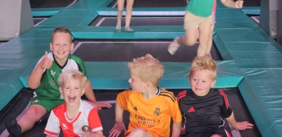 Groentjes en JO-8 teams beleven gezellig uitje bij Binnenplezier Kampen!